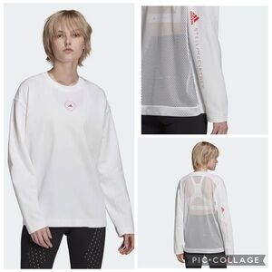 Adidas by Stella McCartney Long Sleeve Performance Tee with Logo